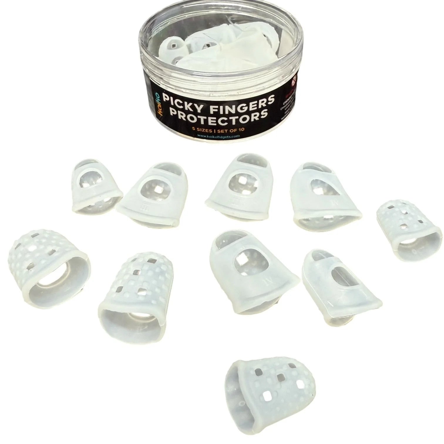 Picky Finger Protectors - Set of 10 (5 sizes)