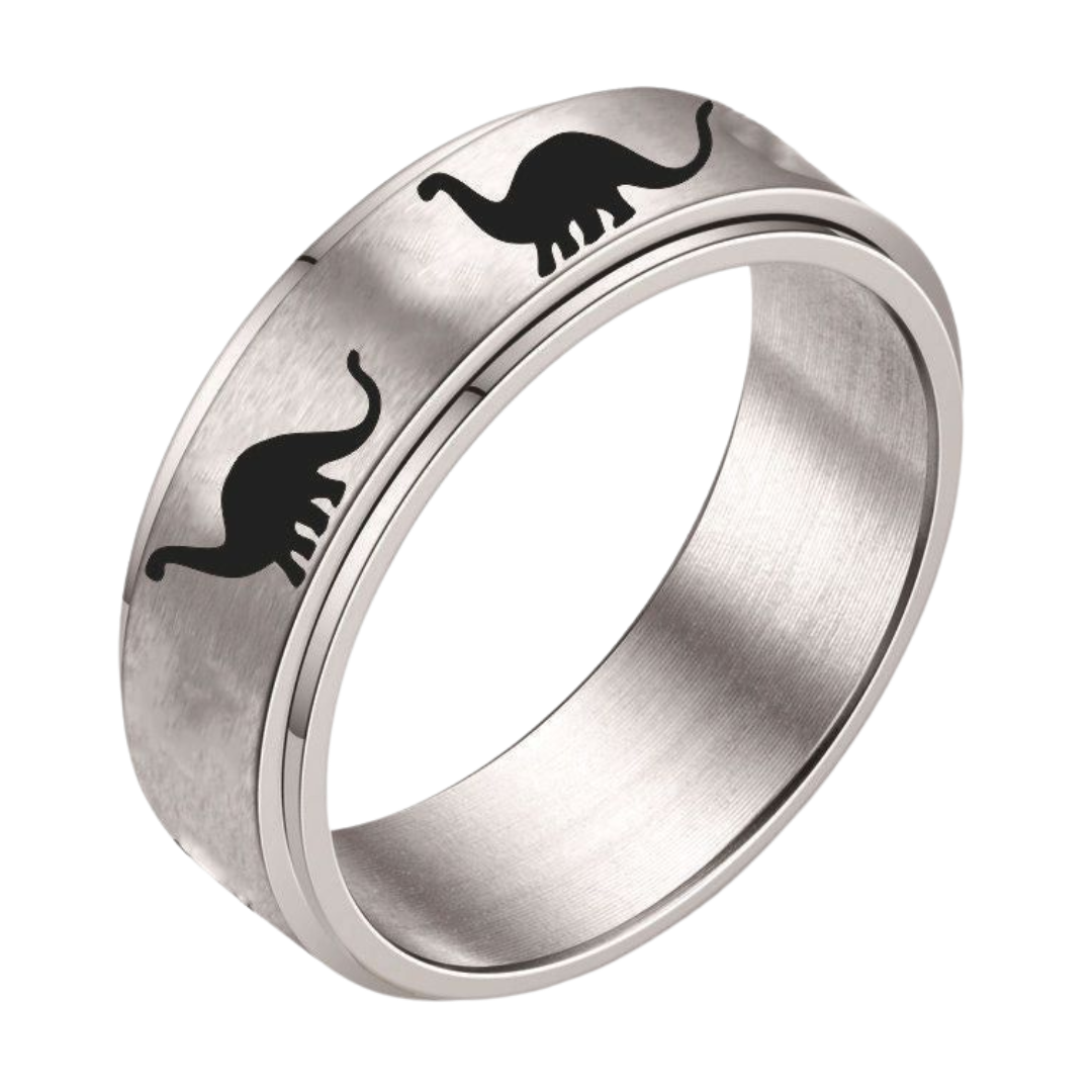 Fidget Ring - Dinosaur Brontosaurus