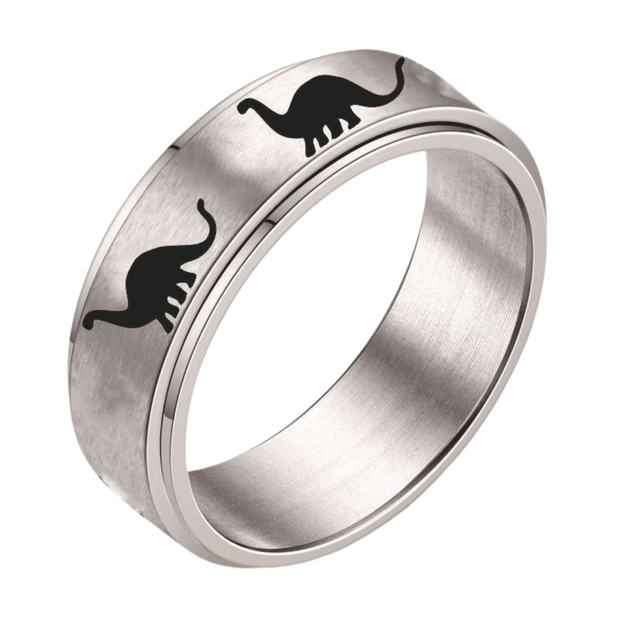 Fidget Ring - Dinosaur Brontosaurus