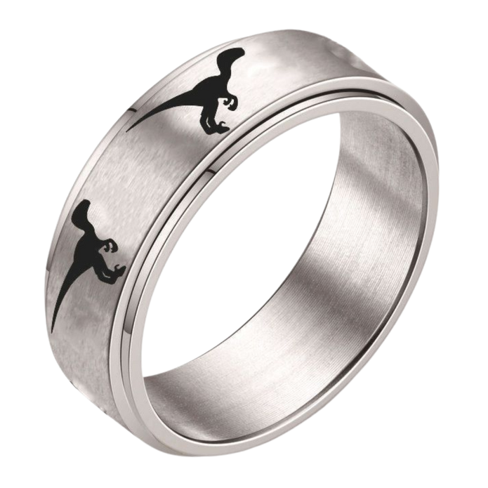 Fidget Ring - Dinosaur Raptor