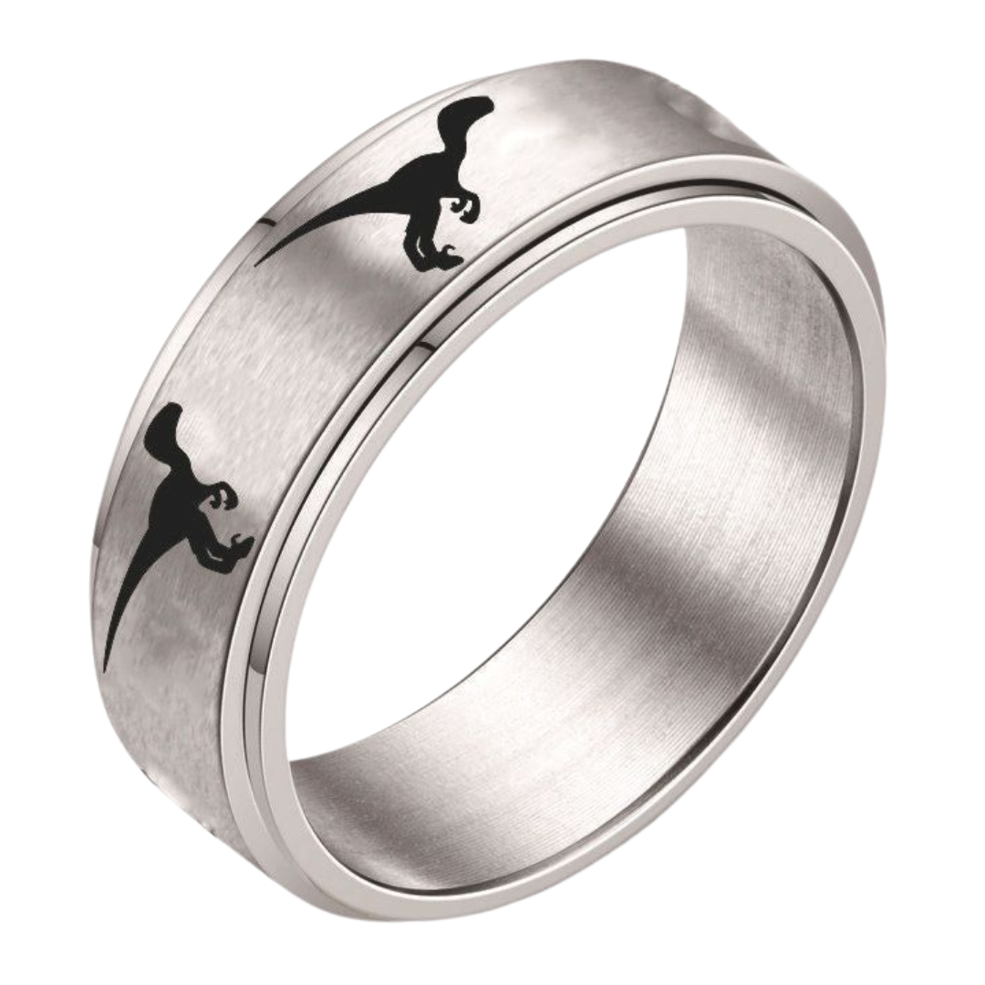 Fidget Ring - Dinosaur Raptor