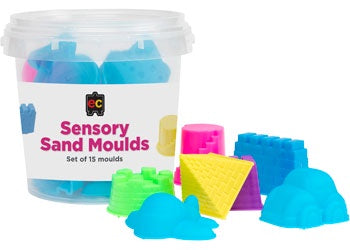 Sensory Sand Moulds Set of 15